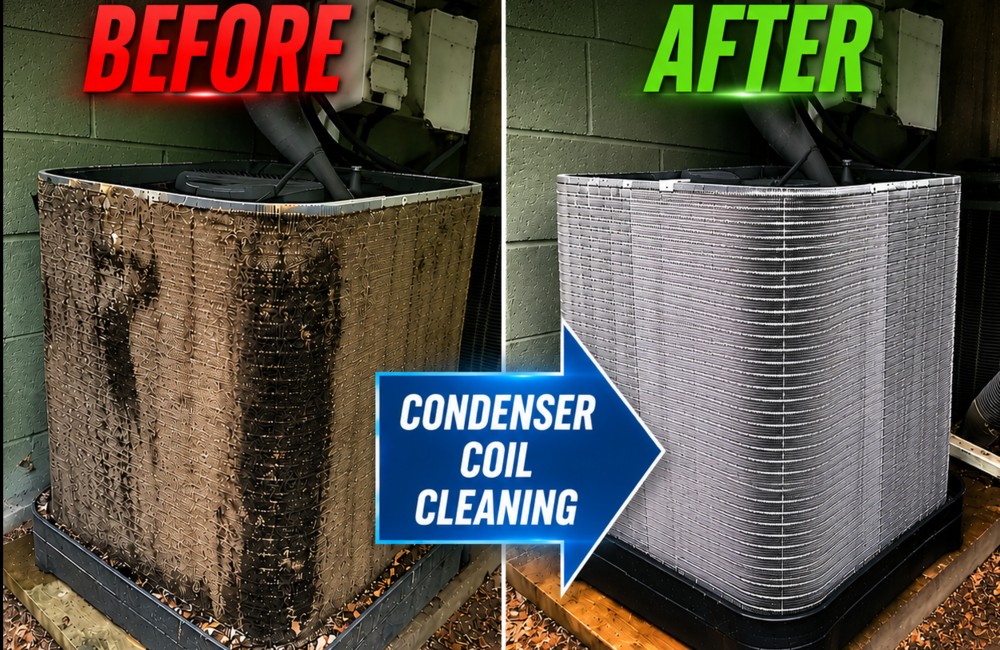 Residential cooling installation